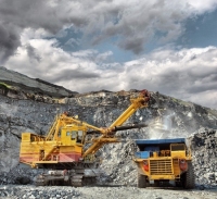 Mining Shovel and Truck